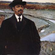 Nesterov Nikolai Stepanovich Self-Portrait painting